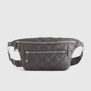 Quince Transit Quilted Sling Bag, Charcoal